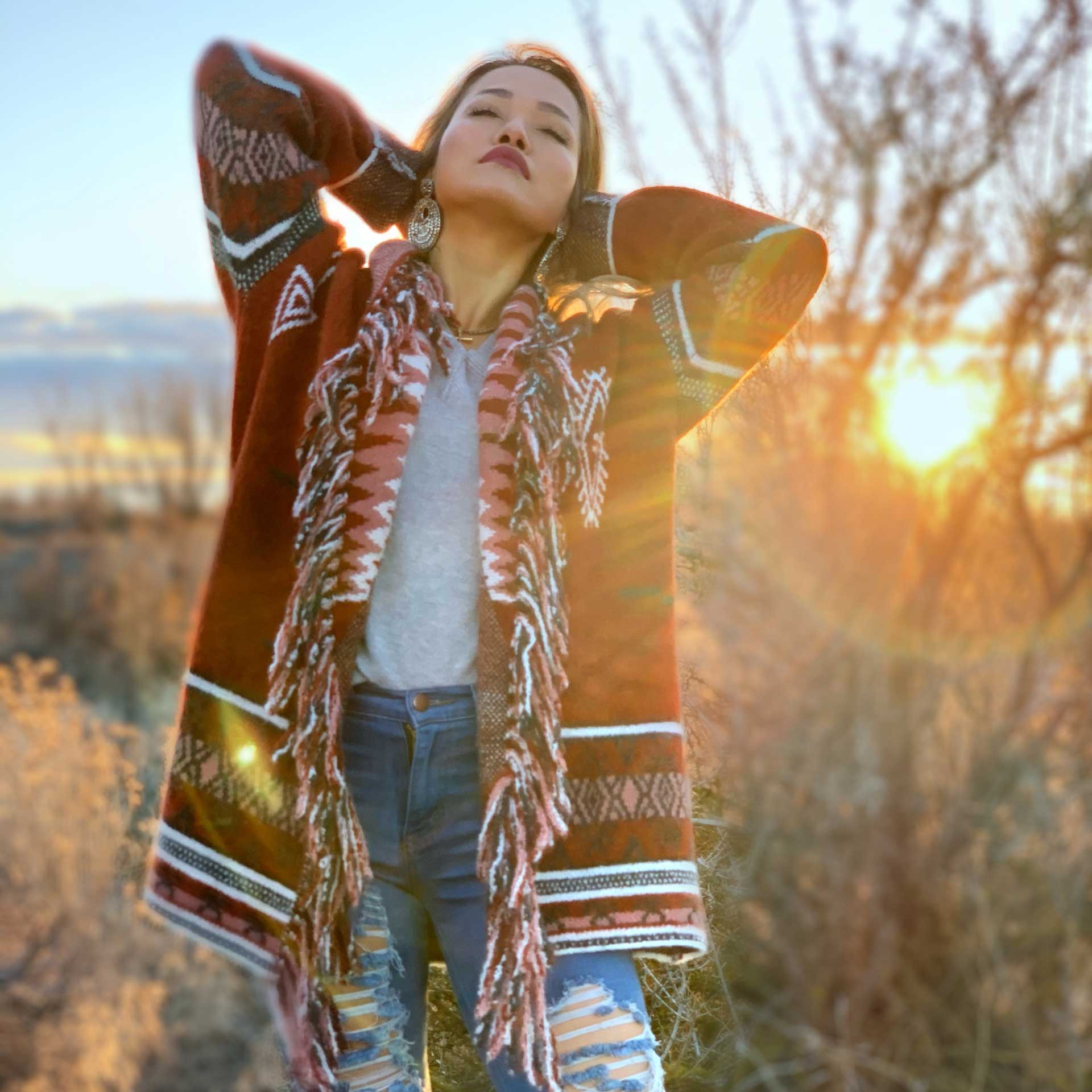 Cheyenne Fringe Sweater