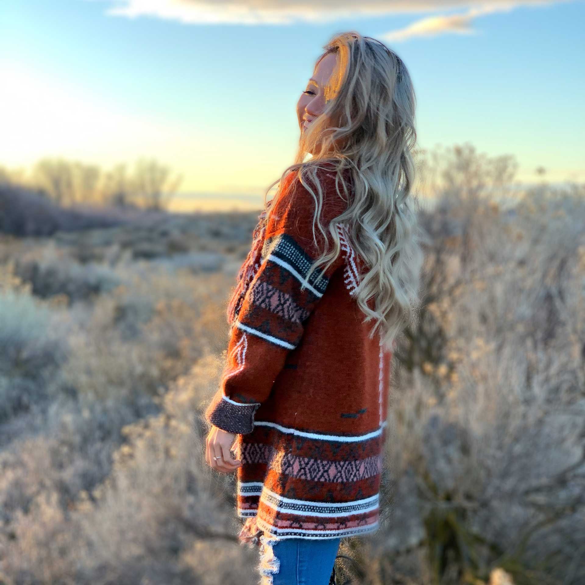 Cheyenne Fringe Sweater