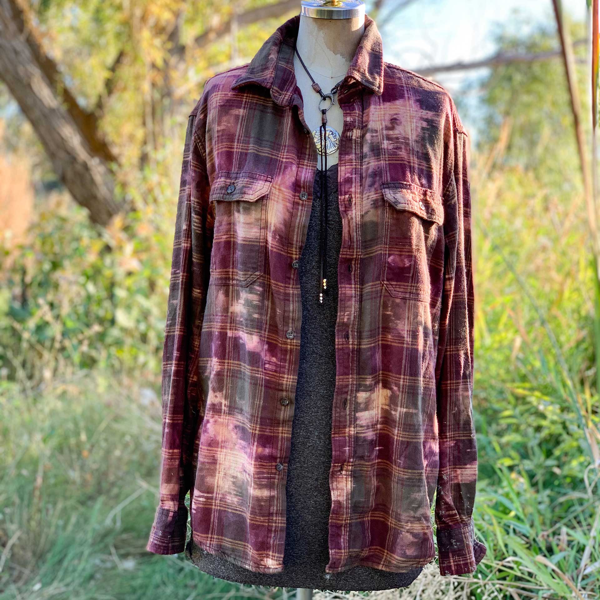 Faded Flannel (Boysenberry)