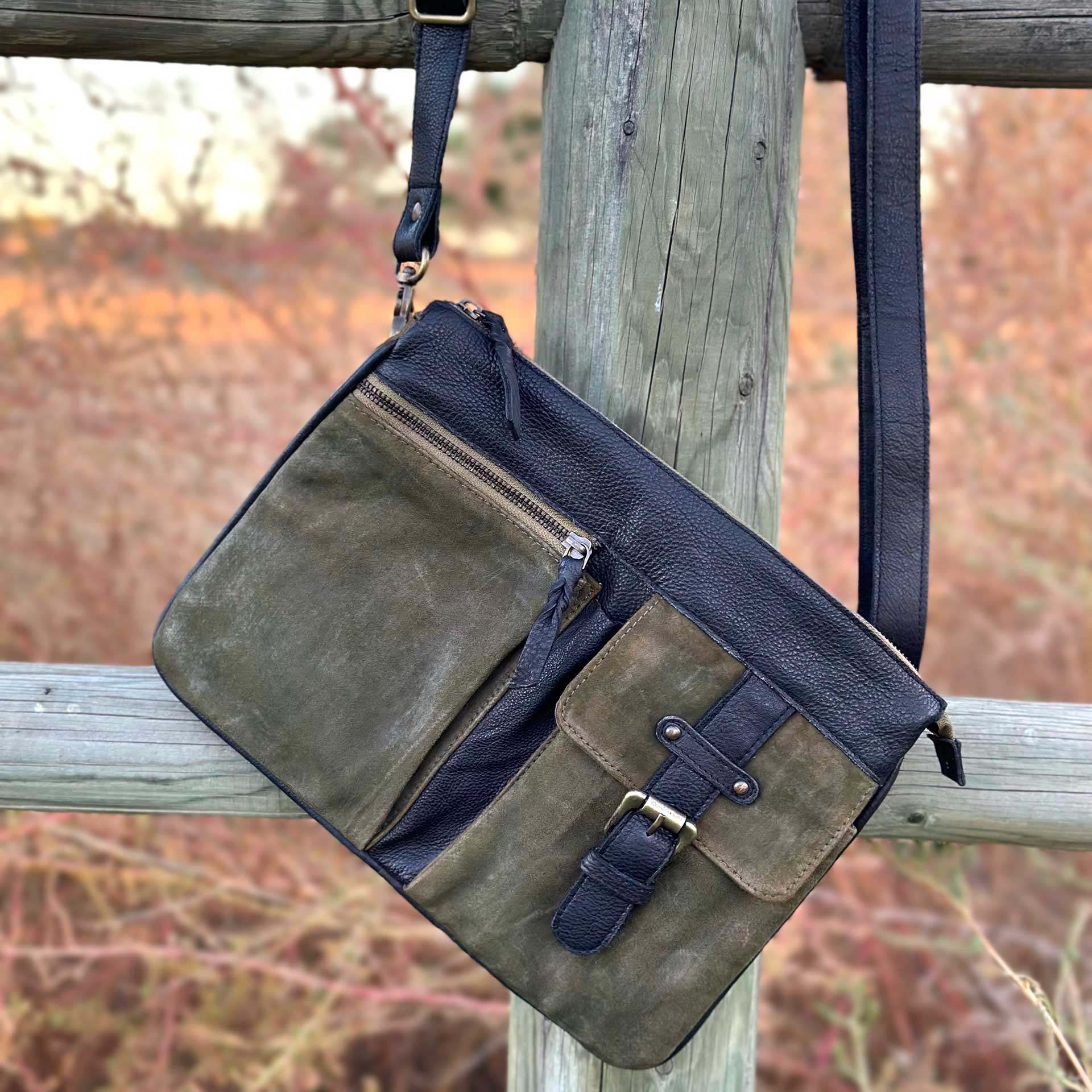 Gypsy Leather Crossbody Bag