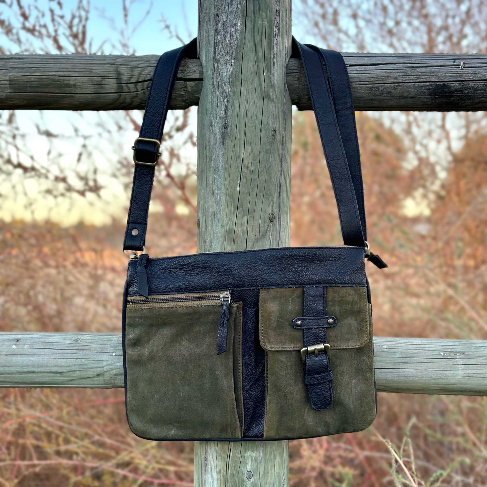 Gypsy Leather Crossbody Bag