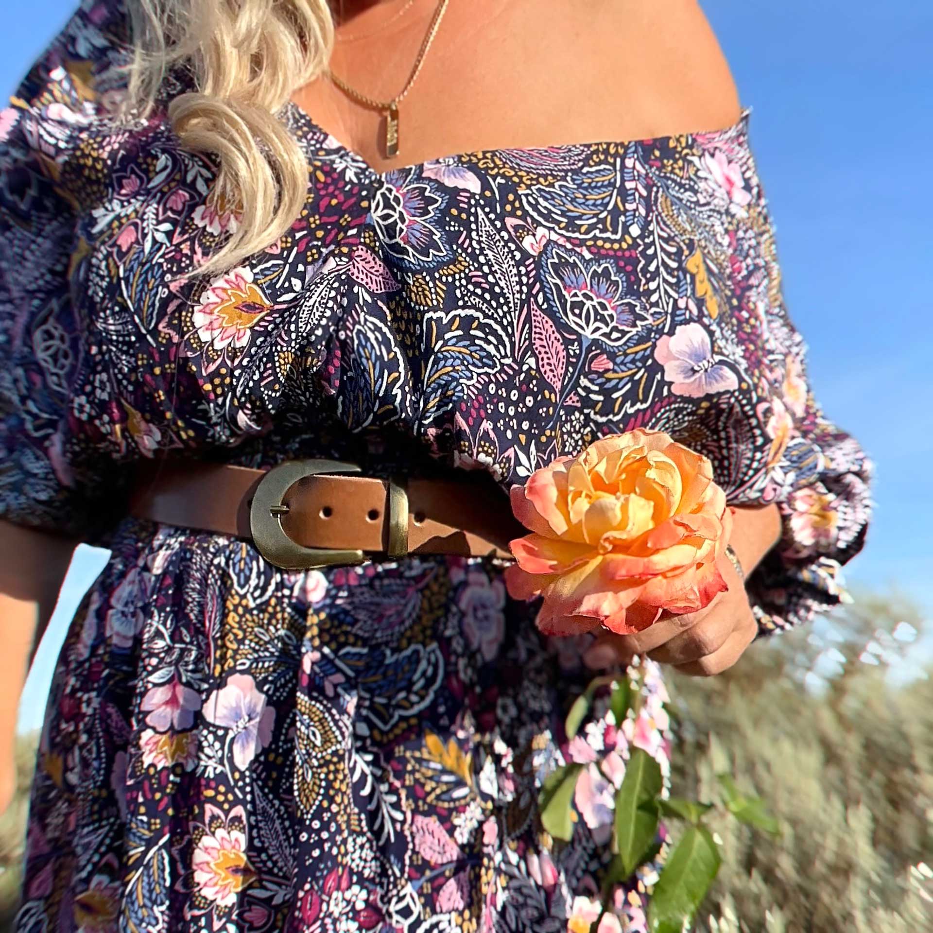 Mixed Bouquet Maxi Dress