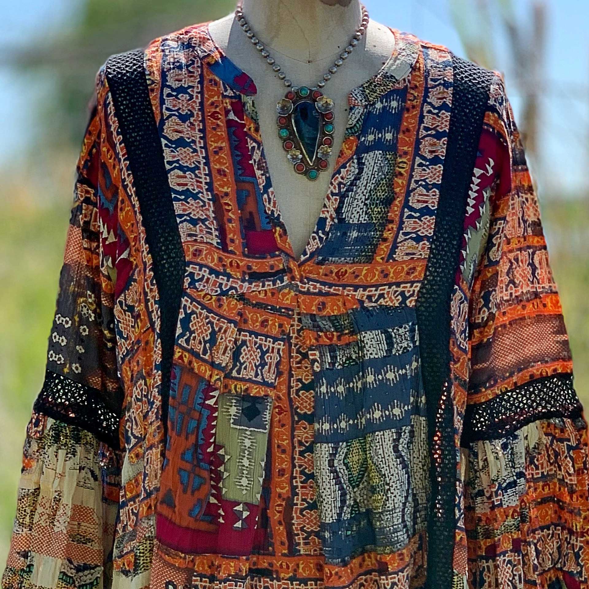 Selena Boho Top