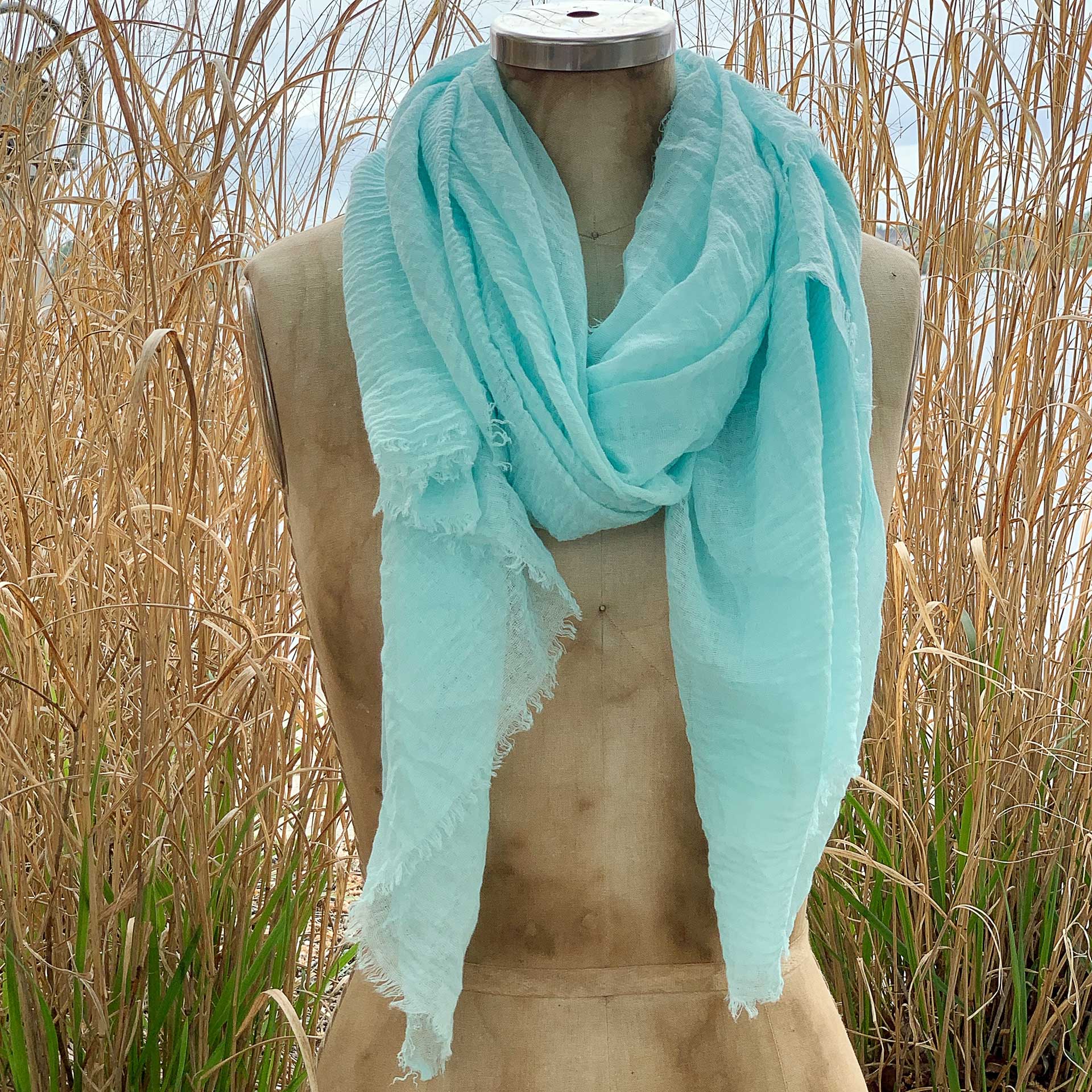 The Boho Shawl (Mint)