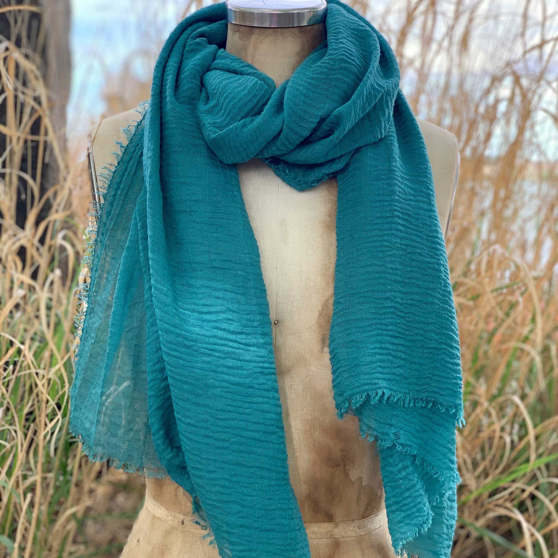 The Boho Shawl (Teal)